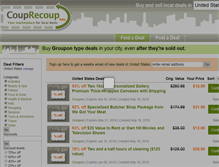 Tablet Screenshot of couprecoup.com